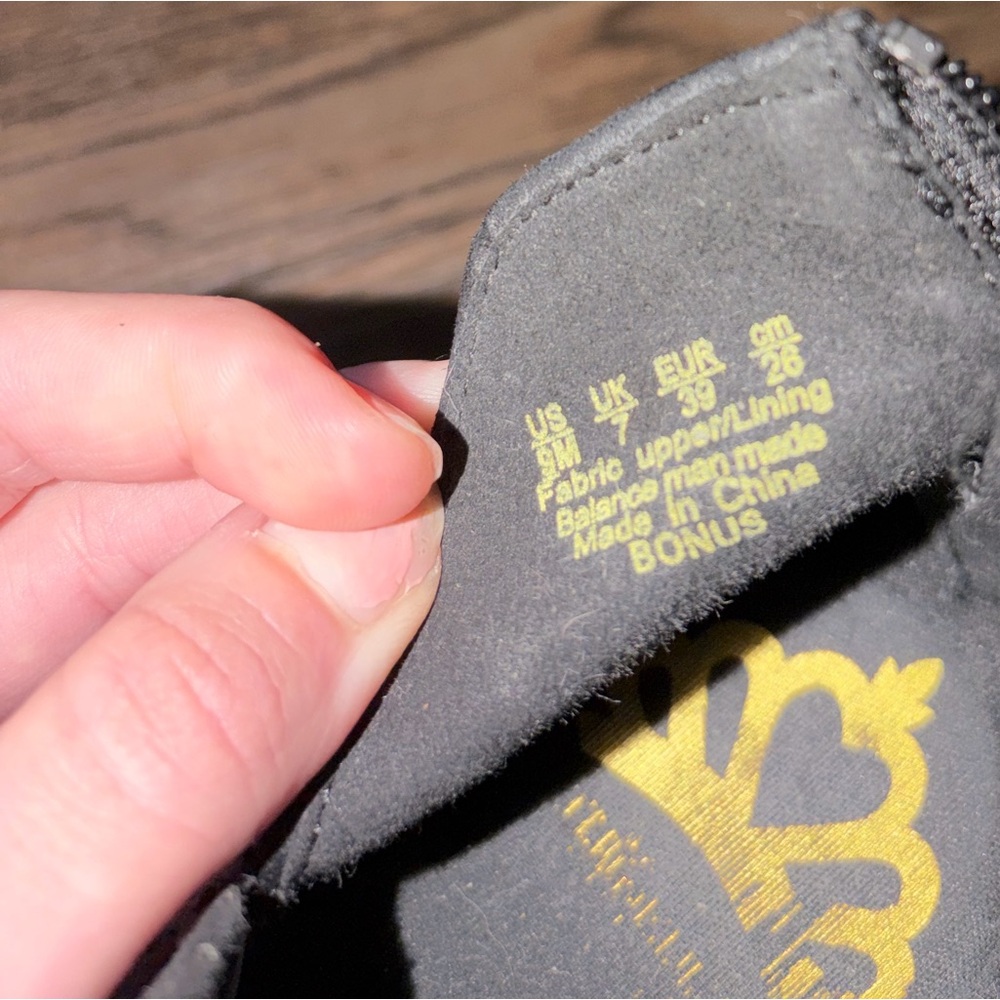 Black Ankle Booties - Picture 5 of 5
